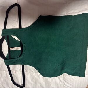 lululemon athletica Forest Green Tank Top